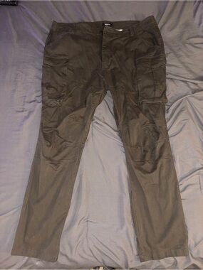 Fashion Nova Olive Green Men's Cargo Trousers